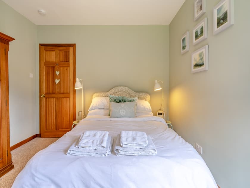 Double bedroom | Clunie Dam Lodge, Loch Tummel