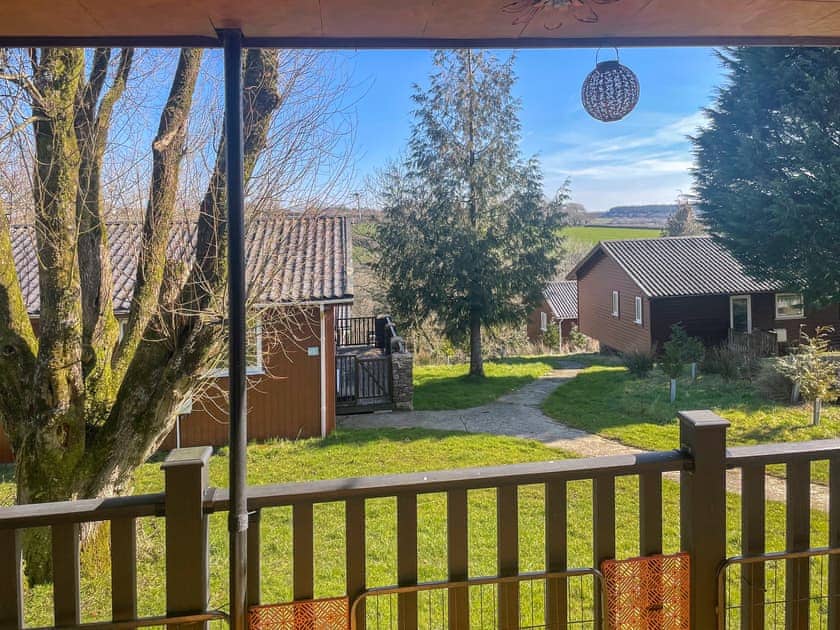 View from decking | Valley View Lodge, Bideford