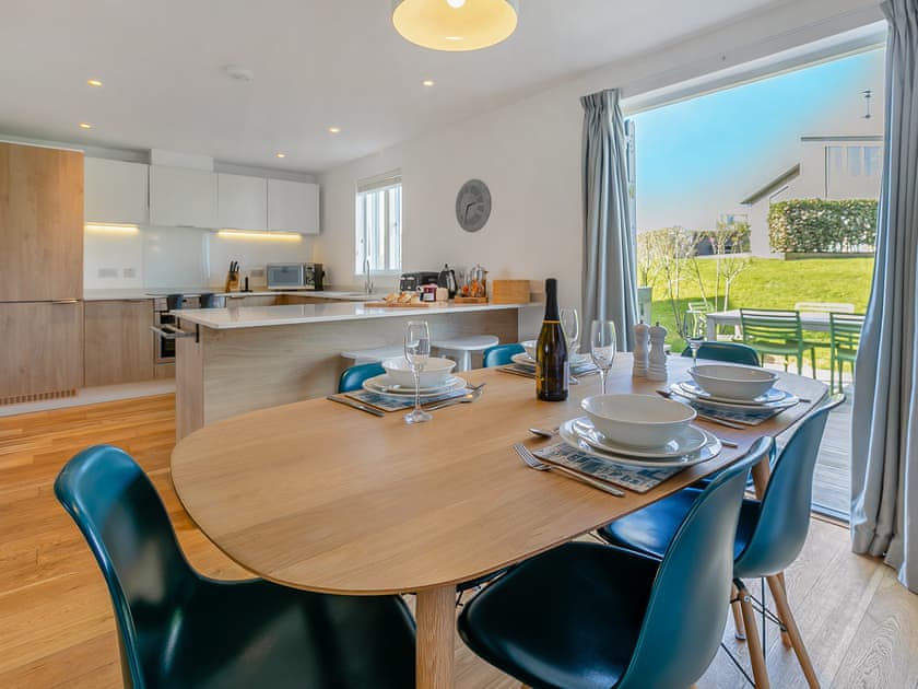 Dining Area | Lodge 65 Una - St Ives Resort, Carbis Bay, near St Ives