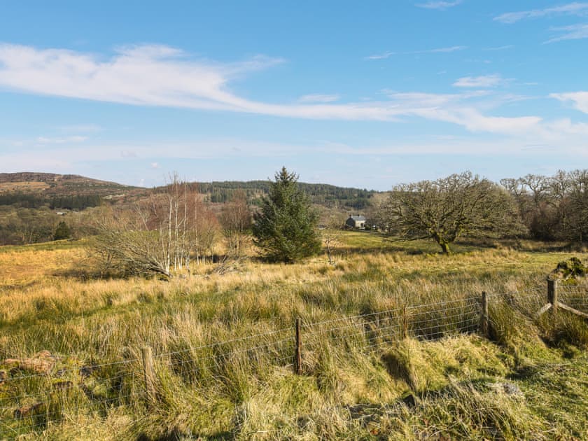 View | Aberserw Cottage, Dolgellau and Coed y Brenin Forest Park