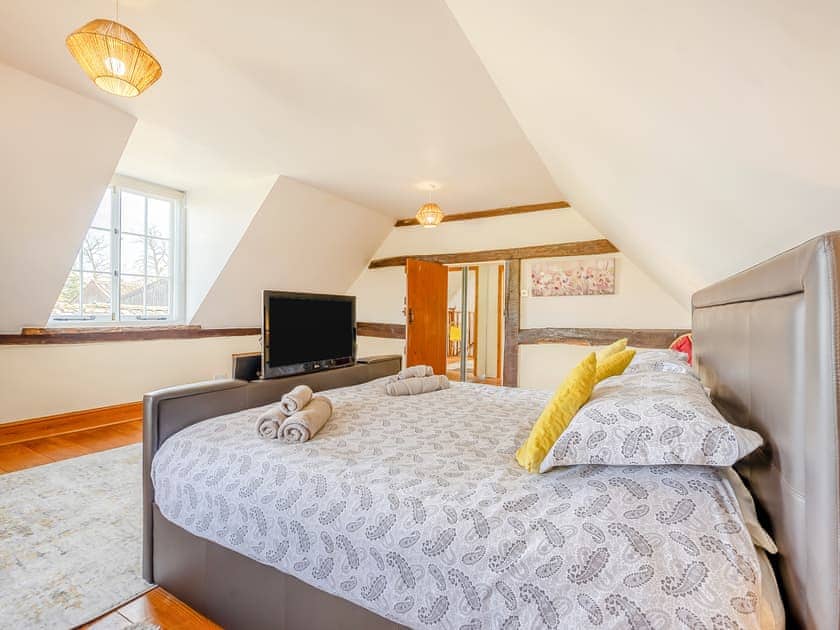 Super king bedroom | Middle Farm, East Harling, near Thetford