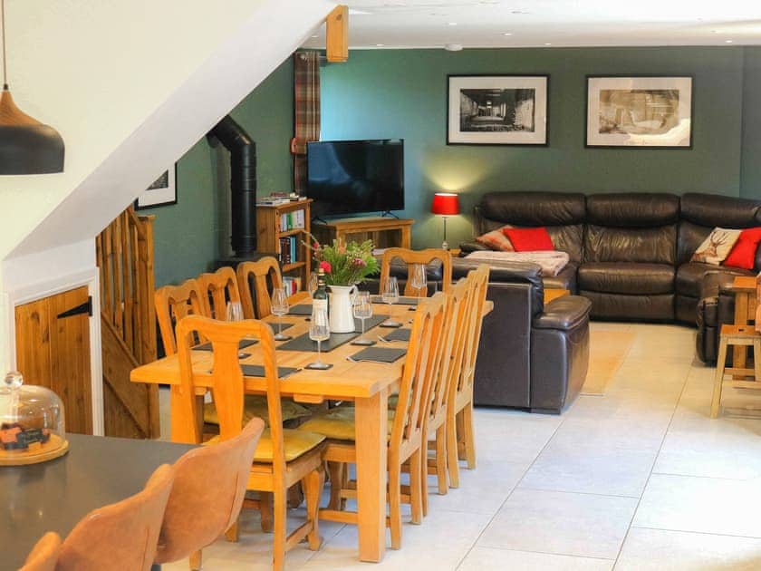 Open plan living space | The Shippon - Barn Escapes, Ilfracombe