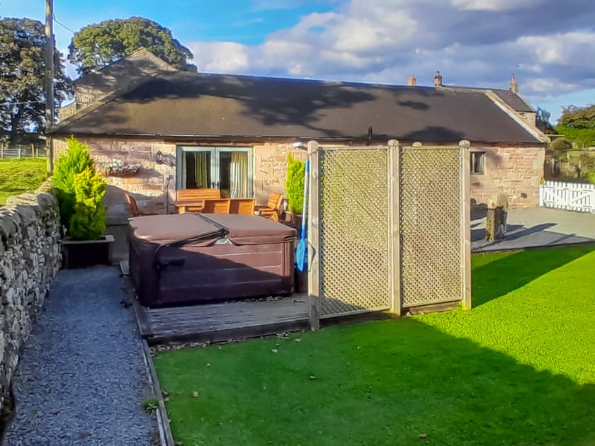 Hot tub | Lily Rose Cottage, Gilsland, near Brampton