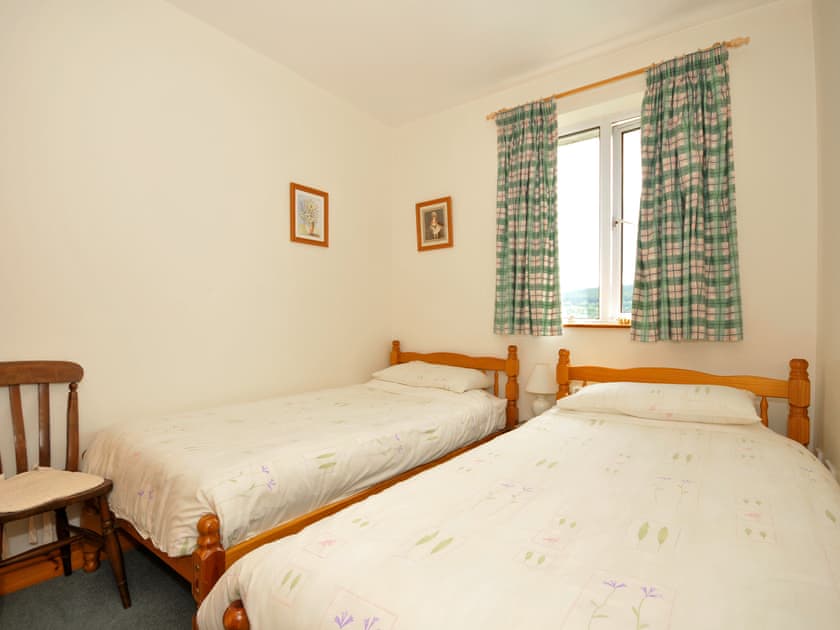 Twin bedroom | Forest Cottage, Cascob, near Presteigne