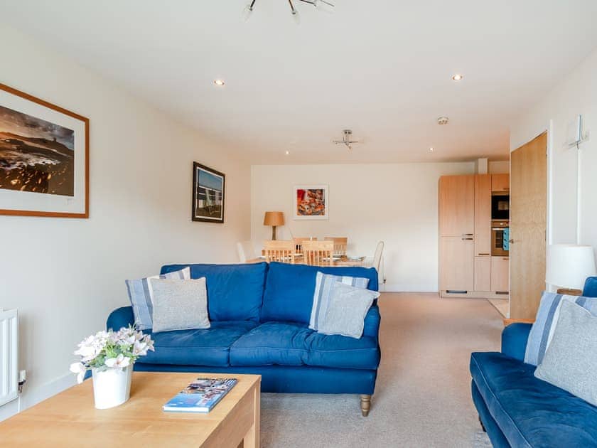 Open plan living space | Seagull Apartment, Scarborough