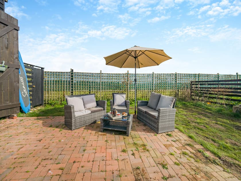 Patio | The Dairy - Norfolk Coastal Cottages, Heacham, near Hunstanton