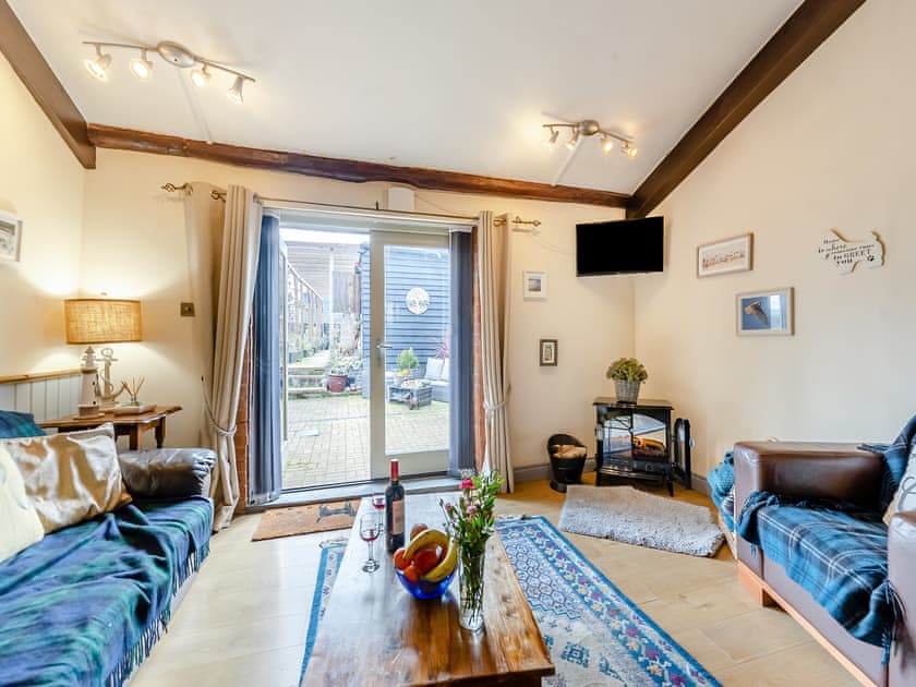 Open plan living space | The Old Barn - Norfolk Coastal Cottages, Heacham, near Hunstanton