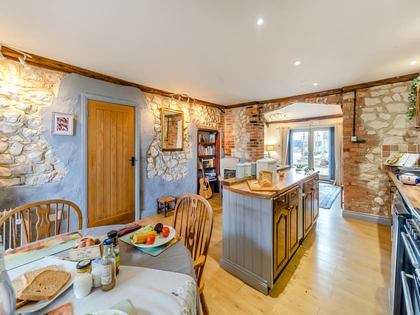 Open plan living space | The Old Barn - Norfolk Coastal Cottages, Heacham, near Hunstanton