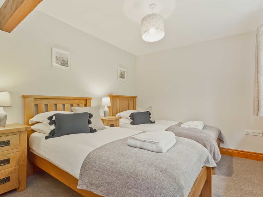 Twin bedroom | The Barn, Silverdale, near Carnforth