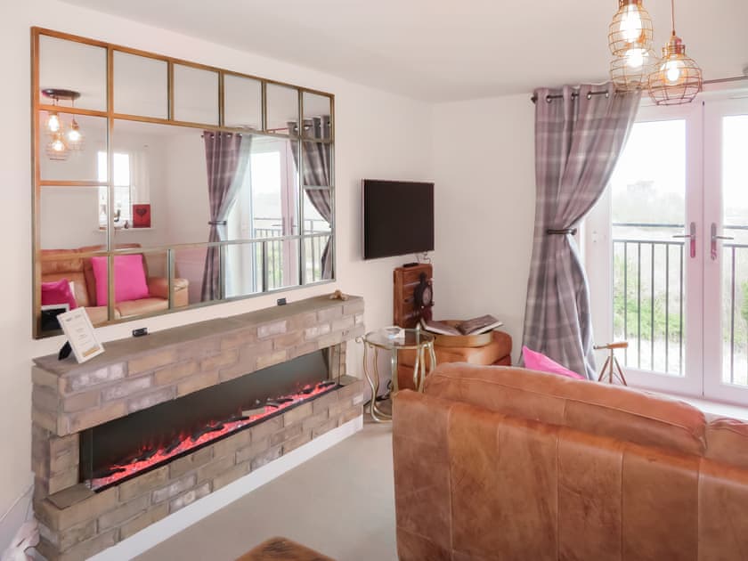 Living area | Cinder Track Hideaway, Whitby