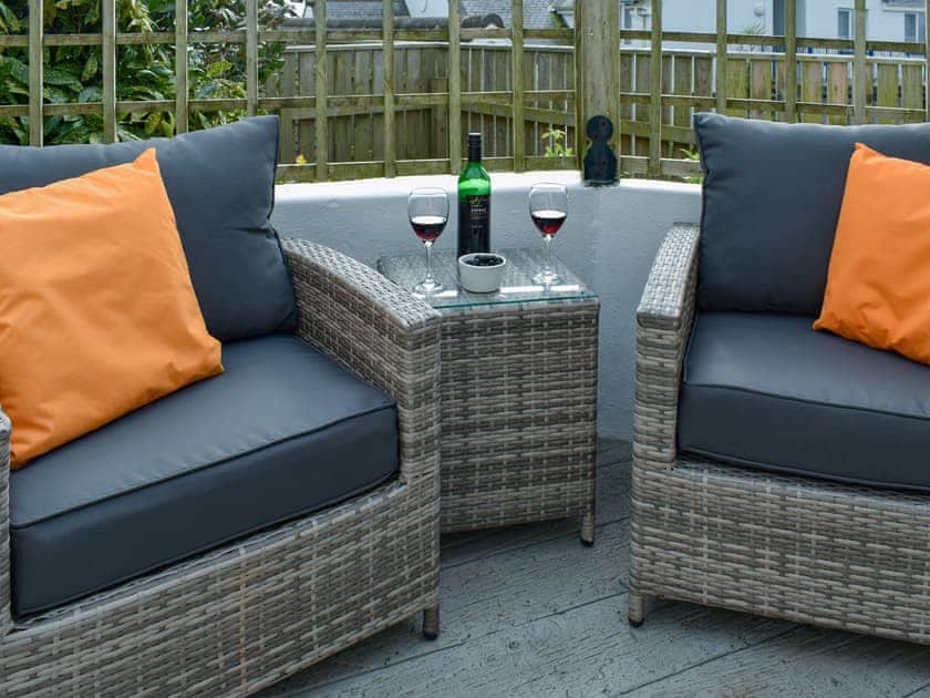 Patio | Bayview Cottage, Penzance