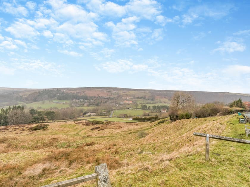 View | Percy’s Cottage, Castleton near Whitby