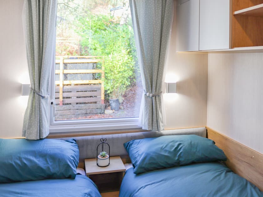 Twin bedroom | Brook Retreat, Tremadog