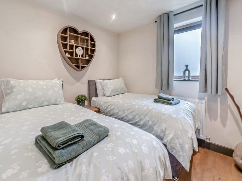 Twin bedroom | Flat 1 - Forge Apartments, Narbeth