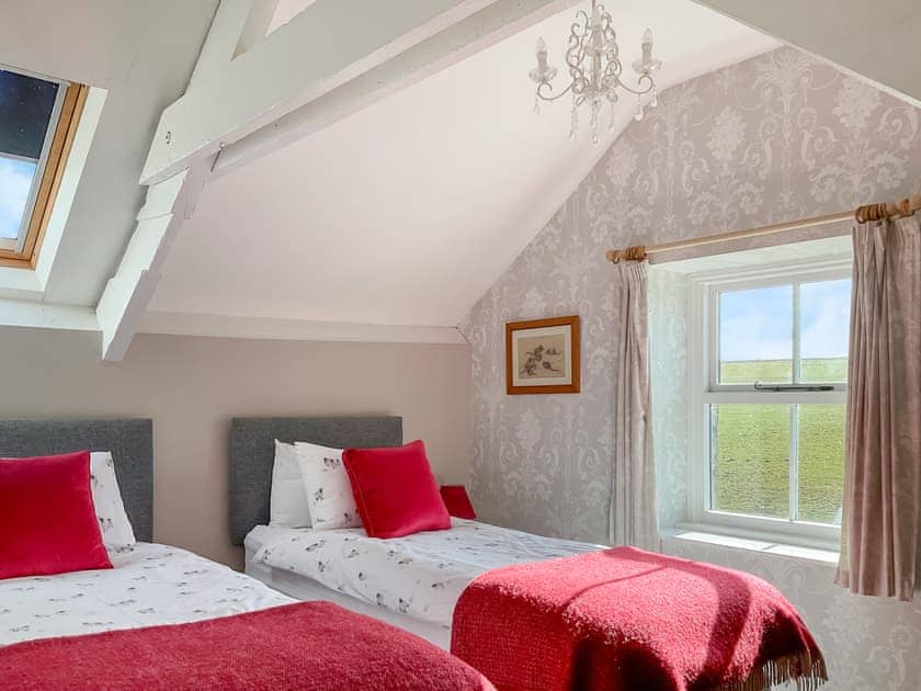 Twin bedroom | Gable End Cottage, Goathland, near Whitby