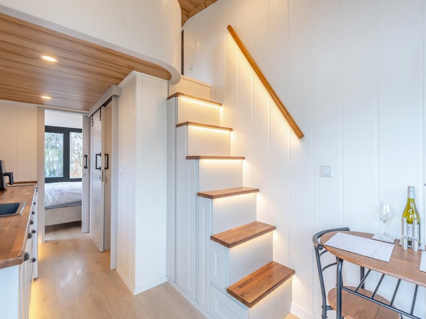 Stairs |  Meadow Lodge - Ailby Retreats, Ailby
