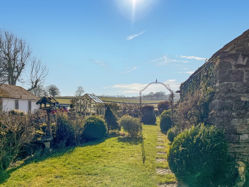 Garden - with views across the countryside  | Paddock Cottage, Monyash, near Bakewell
