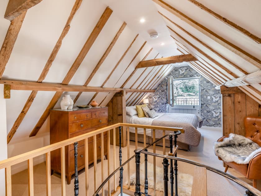 Double bedroom | The Manor Pen - New Shelve Farm Holidays - New Shelve Farm Holidays, Lenham, near Maidstone