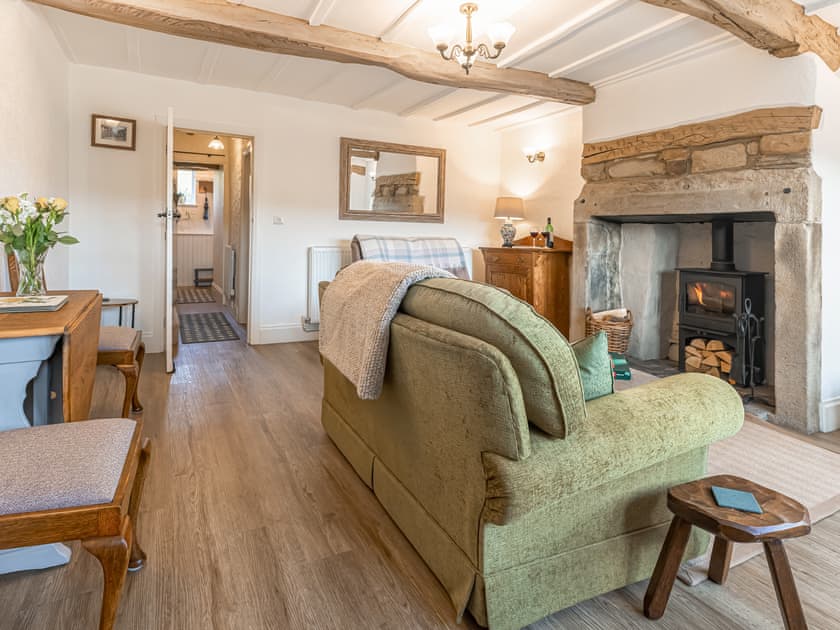 Living room/dining room | Lodge Farm Cottage, Haworth