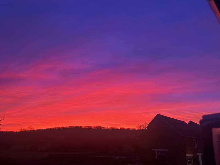 Sunrise over Congleton Edge  | Drumble Lodge, Newbold Astbury, Congleton