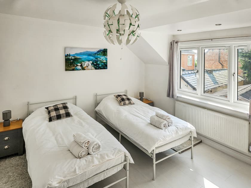 Twin bedroom | Riverside, Stonea, near Ely