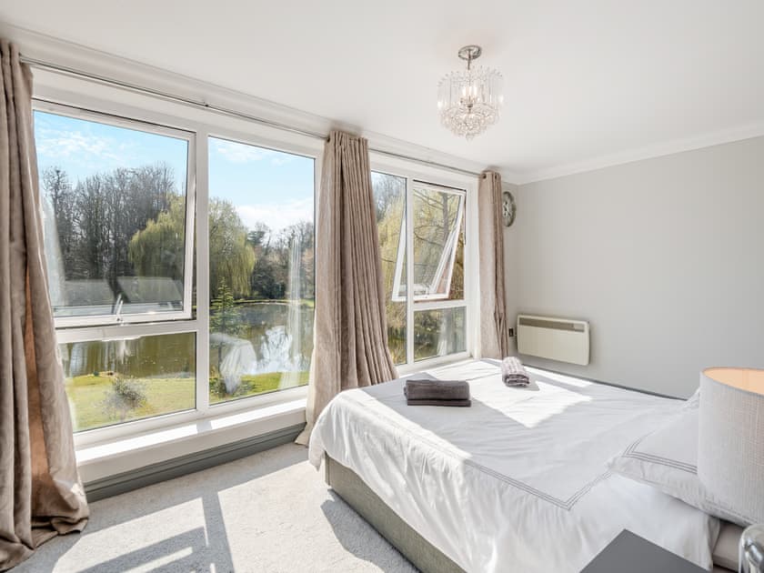 Double bedroom | Anglers Haven - Everglades Caravan Park and Lodges, Denver, King’s Lynn