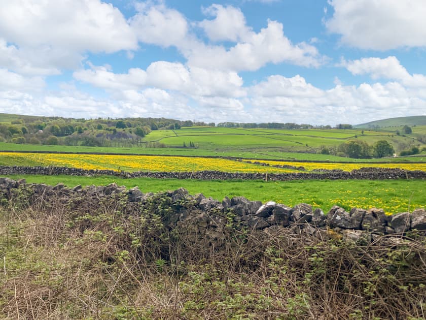 Fields directly behind the cottage  | Paddock Cottage, Monyash, near Bakewell