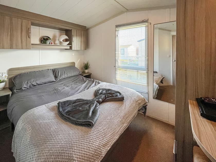 Double bedroom | DLKM Lodge, Rhyl