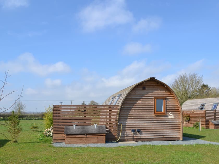 Exterior | Husk - Kelk Beck Glamping, Kelk, near Driffield