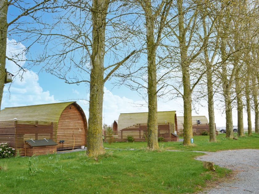 Exterior | Husk - Kelk Beck Glamping, Kelk, near Driffield