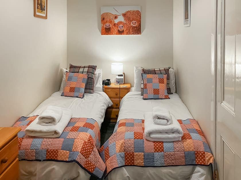 Twin bedroom | Aultnagar, Upper Largo