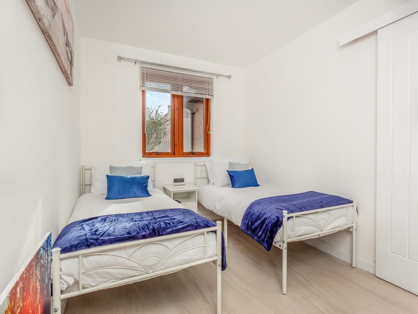 Twin bedroom | Failte Luxury Apartment, Inverness