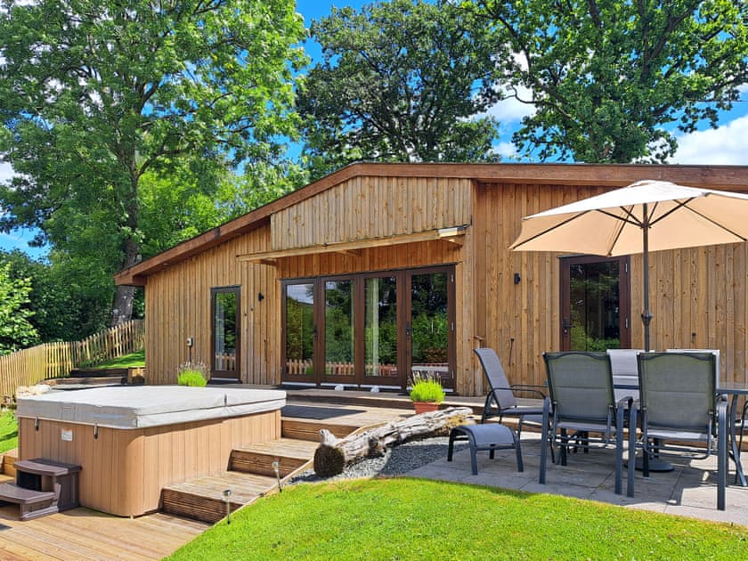 Exterior | Ash Lodge at Lon Lodges, Near Rhayader