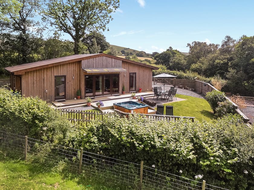 Exterior | Ash Lodge at Lon Lodges, Near Rhayader