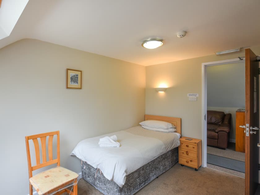 Bedroom | The Garden Lodge Flat - Llanteglos Estate, LLanteg, near Narbeth
