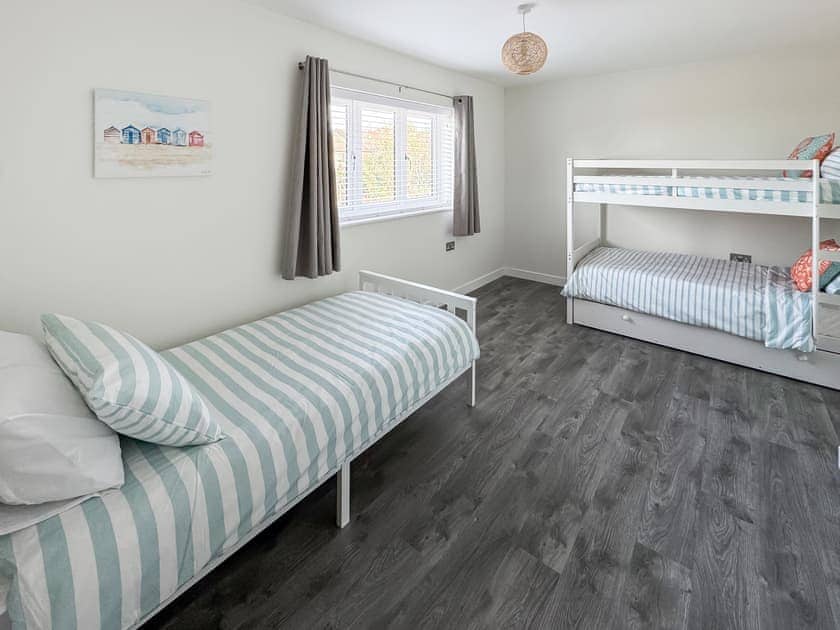 Bedroom 3, with a lovely sea view  | Seafields, Sidestrand
