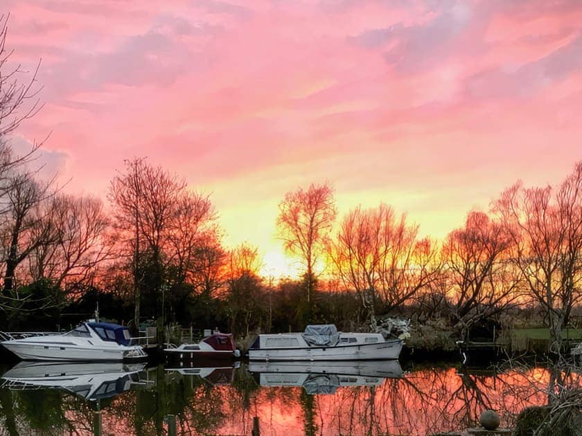 View | Riverside Retreat, Beccles