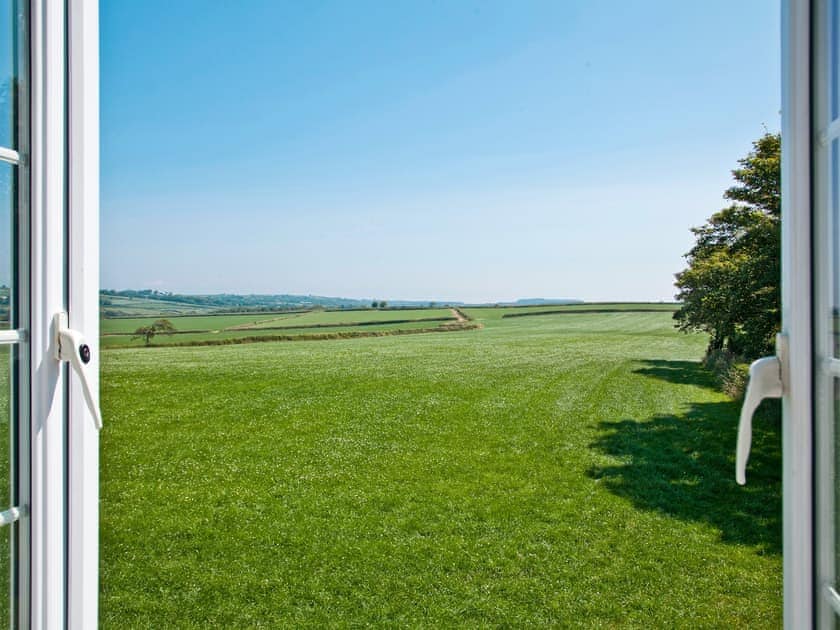 View | Goldfinch Apartment - Moorhead Country Holidays, Woolfardisworthy, Clovelly
