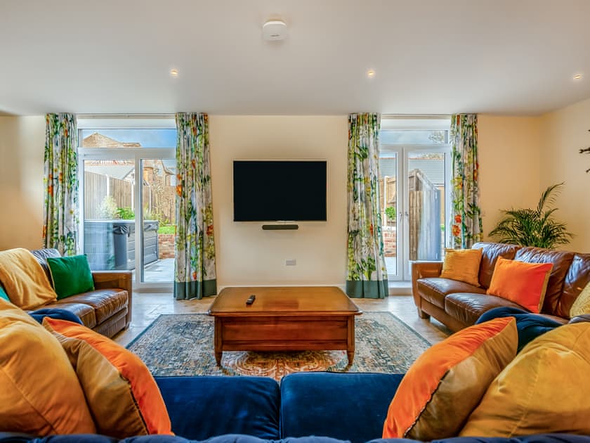 Living space with interconnecting door to Old Barn 2 if required  | Old Barn 1 - Bedborough Farm Cottages, Wimborne