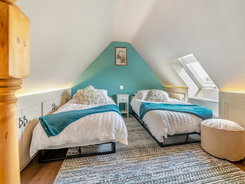 Twin bedroom | Stone Cottage, Wedmore, near Glastonbury