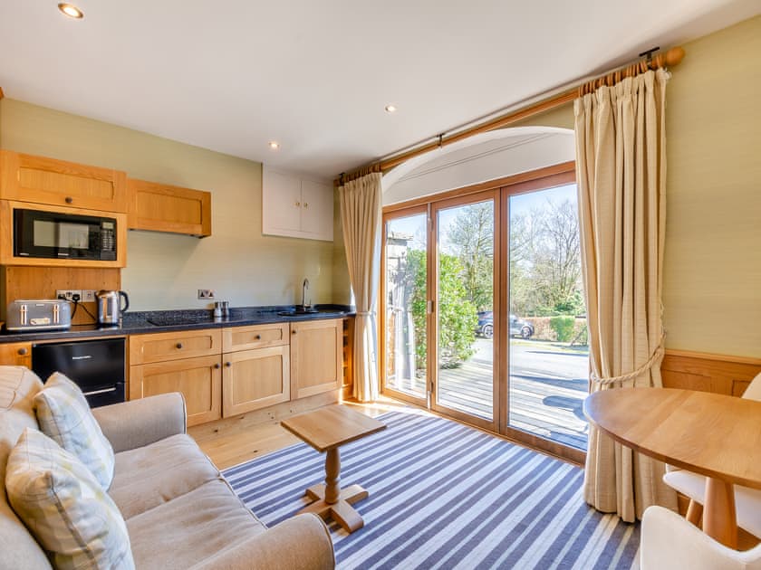 Open plan living space | Rowan - Yewfield Apartments, Hawkshead