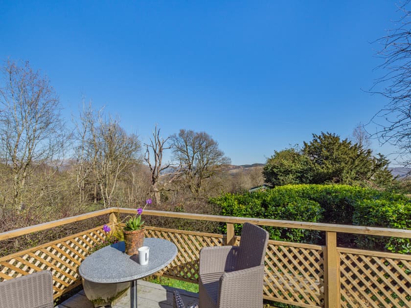 Terrace | Rowan - Yewfield Apartments, Hawkshead