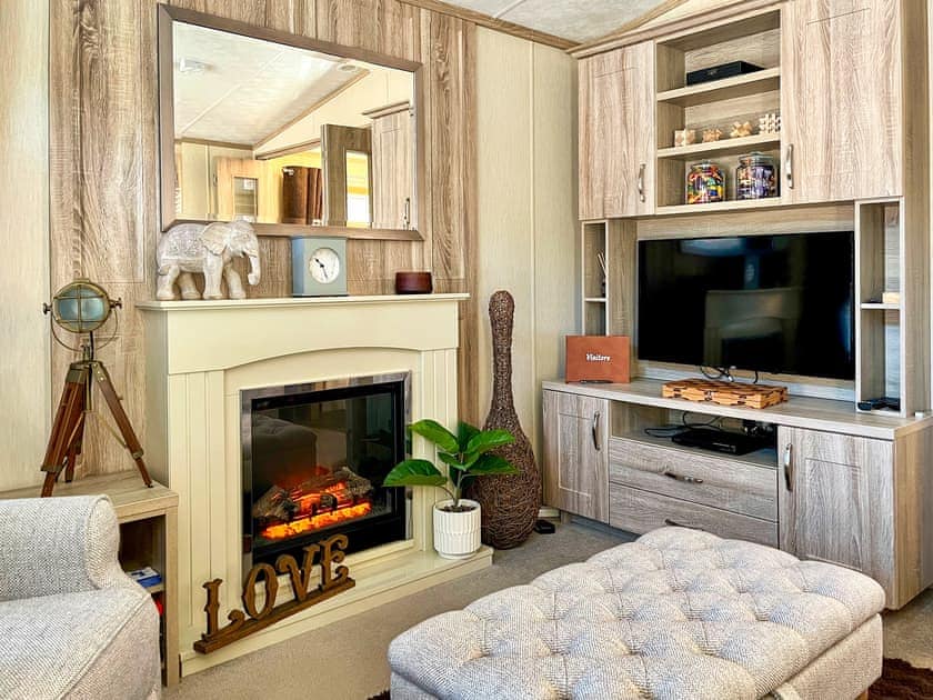 Living area | Burnside Lodge, Auchterader