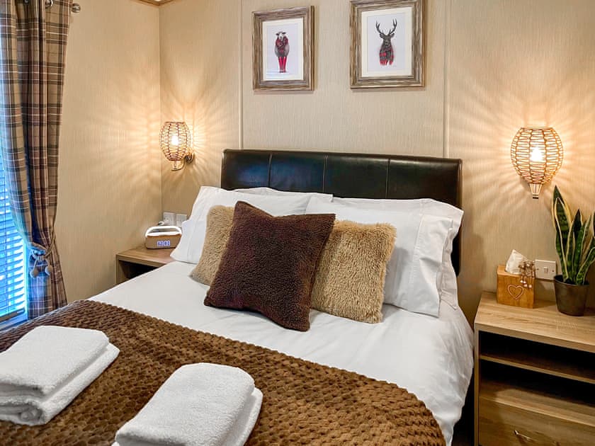 Double bedroom | Burnside Lodge, Auchterader