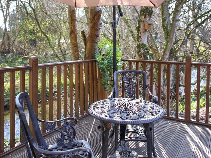 Terrace | Burnside Lodge, Auchterader