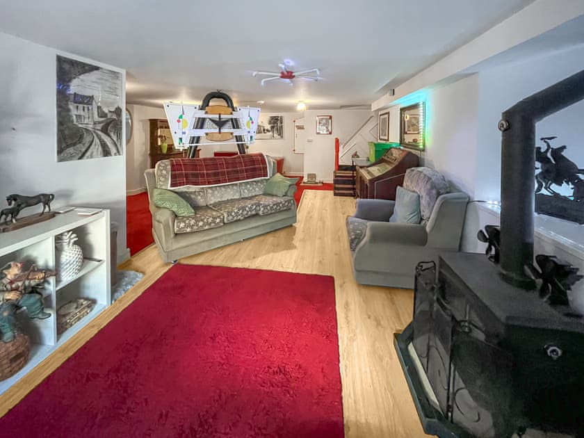 Living area | Tabernacle Basement, Mold and the Clwydian Range