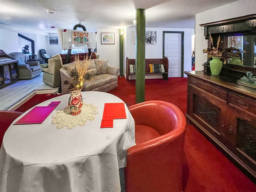 Dining Area | Tabernacle Basement, Mold and the Clwydian Range