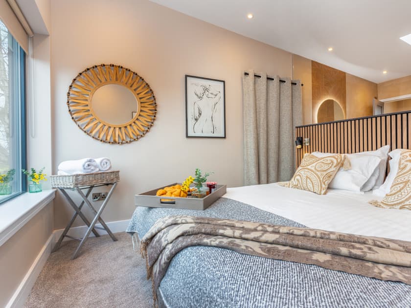 Double bedroom | Hayloft - Rachel’s Farm, Buchlyvie