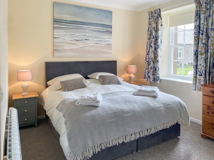 Double bedroom | Thelma’s House - Elwick Farm Holiday Cottages, Belford