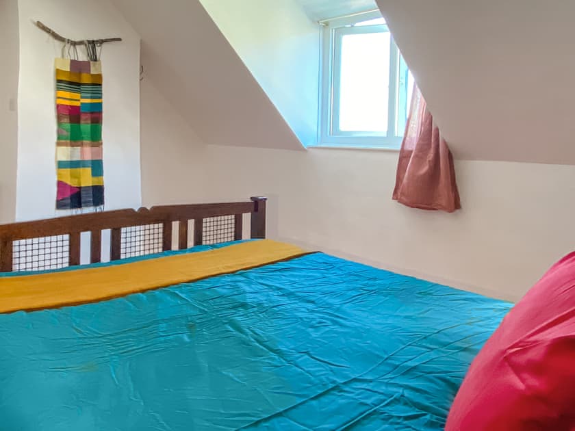 Double bedroom | Mallams Art House, Portland, near Weymouth
